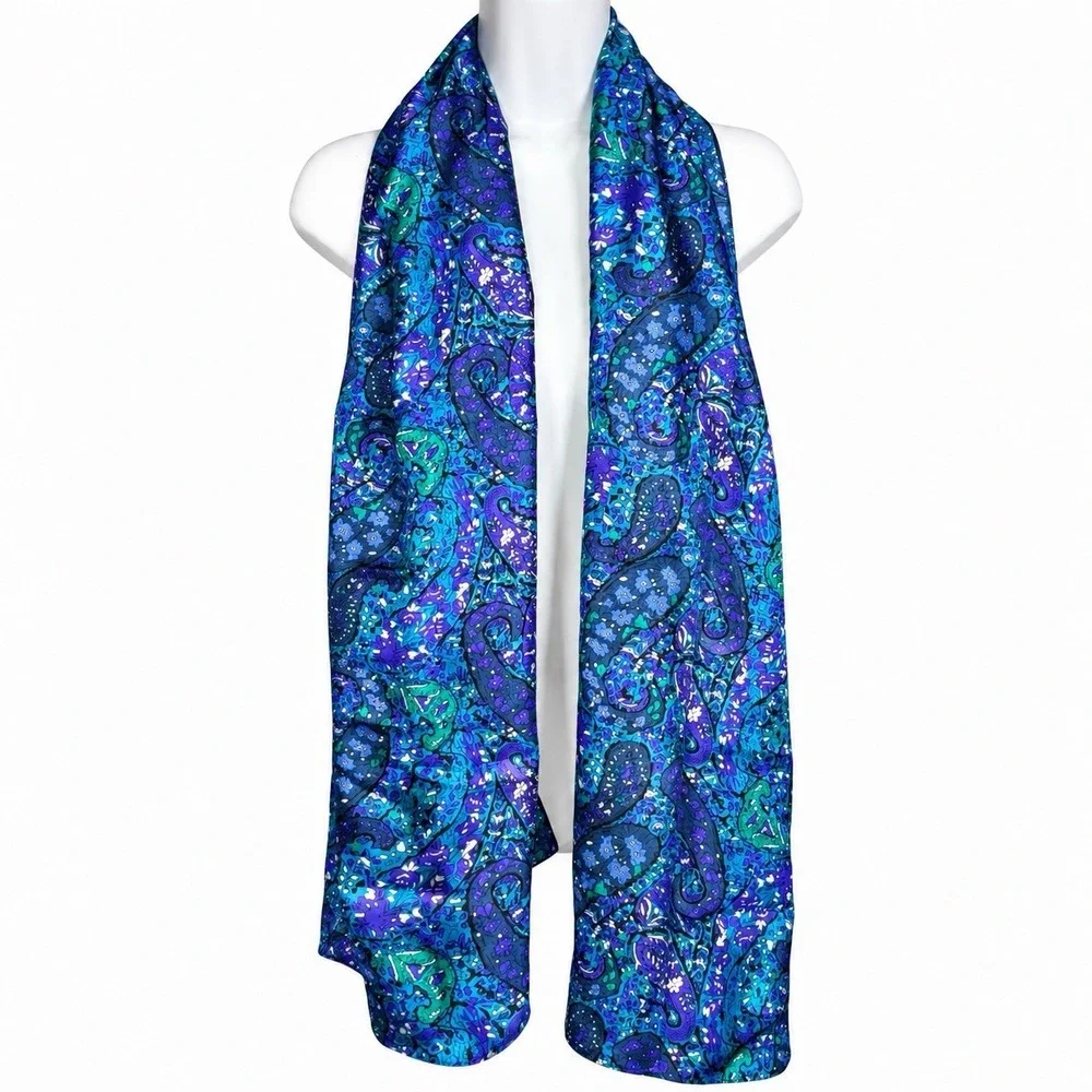 Ann Taylor 100% Silk Scarf 72